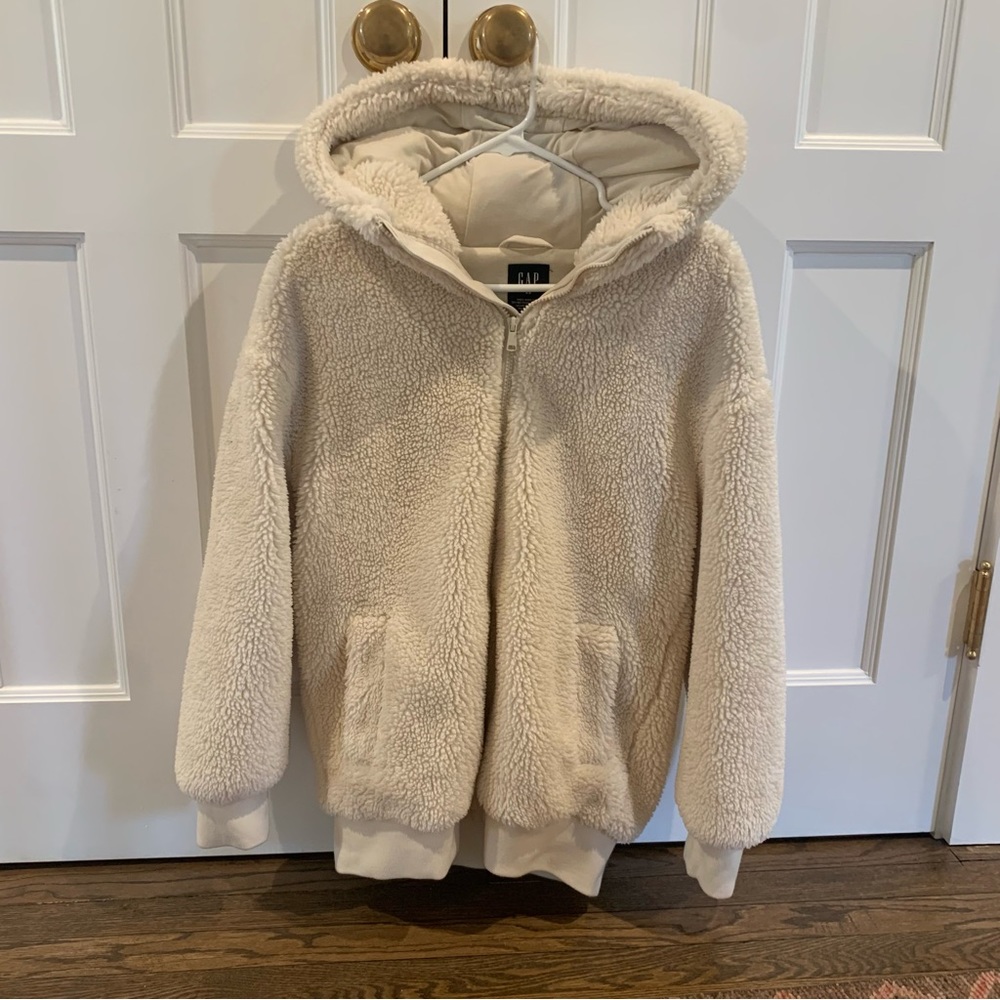 Gap Hooded Sherpa Jacket